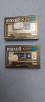 Maxell XLII 90 1984     Magnó KAZETTA 2 darab