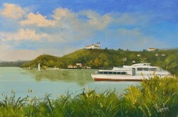 AKCIÓ Lantos György Balaton Tihany 20x30
