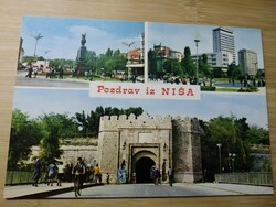 Szerbia, Nis, mozaik lap, Nisi erőd, postatiszta