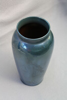 Zsolnay kék eozinmázas váza