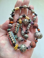 Tibeti,Ethnikai régi nyaklánc/57cm/