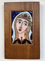 Radnai Zoltán Madonna tűzzománc kèp IDEA