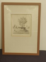 Artner Margit rézkarc