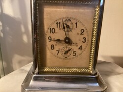 Klinghoffer Ede asztali óra , Junghans óra szerkezettel .