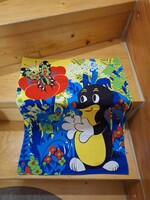 Eladó egy régi retró Kisvakond konyhai textília