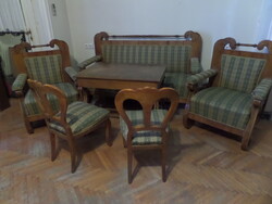 19.sz- i, eredeti biedermeier ülőgarnitúra