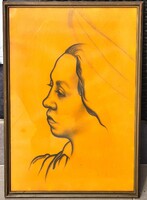 Farkasházy Miklós- Art deco portré-