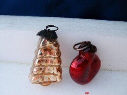 2 db   karácsonyfa dísz