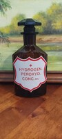 Gyógyszertári patika üveg Hydrogen Peroxid
