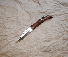 LAGUIOLE Bougna bicska, vadászkés, gyűjteményből. Kés, bicska, tőr, borotva.