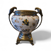 Porcelán, bronz vàza
