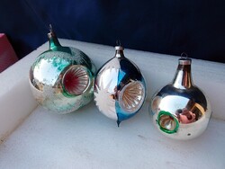 3 db Karácsonyfa dísz