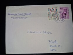 2004, Dörgicse és Vászoly, mobilposta küldemény, ritka