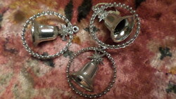 3 db retro , műanyag karácsonyfadísz egyben , jó állapotban .