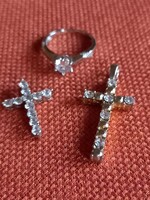 2db Kereszt Medál és 1db Gyürű Csomag