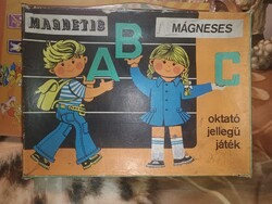Retro mágneses abc