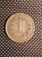 Norvégia 1877. 1 öre