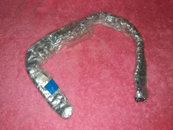Antik magyar SÚLYOS ÓN - ANGYALHAJ JÉGCSAPFŰZÉR karácsonyi dísz 50 CM HOSSZ extrém ritka !
