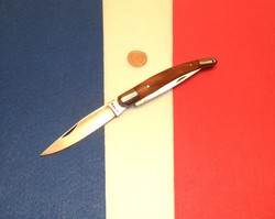 Francia horgászbicska, gyűjteményből. Kés, bicska, tőr, borotva.