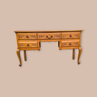 Neobarokk kis íróasztal,fésülködő vagy tv alá helyezhető hosszú komód