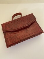 Gyíkbőrrel bevont mini pénztárca