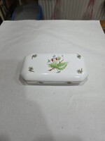 Herendi porcelán doboz