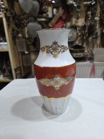 Herendi Bakos Éva porcelán váza