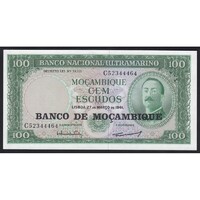 Mozambik,100 escudos 1976 UNC