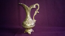 Barokkos réz karaffa , kiöntő 3. - polcdísz