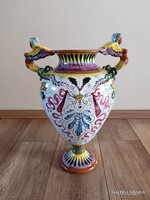 Antik Olasz fajansz váza