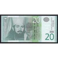 Szerbia,20 dinara 2011 UNC