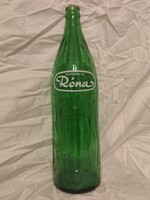Ritka ! Róna 1 Literes üdítős üveg. Ritka nem használt,nem volt töltve.