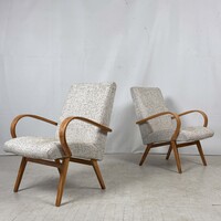Teljesen felújított retro fotel Jaroslav Smidek karosszék (2db)