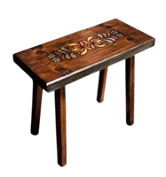 Népi lóca, pad ,szék ,sámli fejőszék ülőke