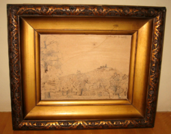 1883 TÁTIKA VÁRA HAGYATÉKI BÉLYEGZŐVEL GARANTÁLTAN EREDETI CSODÁS K.SPÁNYI BÉLA / 1852-1914 /