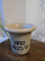 I.VILÁGHÁBORÚS  PORCELÁN MOZSÁR  HADI MOZSÁR 1914-1917 !
