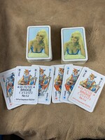 Erotikus retro francia kártya ( 2 pakli )