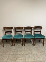 Mahagóni étkezőszék garnitúra 4 db