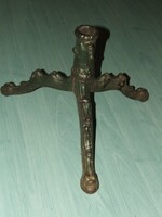 ANTIK ÖNTÖTTVAS KARÁCSONYFA-TALP  -  csavaros, szétszedhető, stabil darab