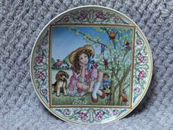 Villeroy&Boch porcelán falitányér, falikép, falidísz