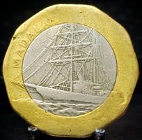 Zöld-foki 100 Escudo, 1994 Hajók - Madalan C09A4