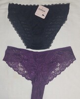 L-es csipkés alsónemű/bugyi 2db