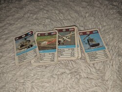 Helikopter - kvartett játék - super mini- kártya