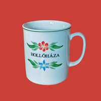 Hollóházi porcelán bögre