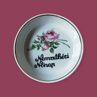 Hollóházi porcelán tálka