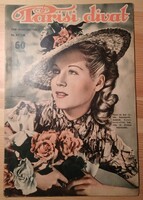 Antik a 2. világháború alatt kiadott divatlap - Párisi divat - 1940