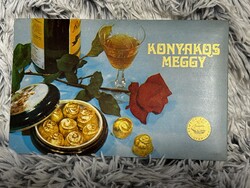 Konyakos meggy doboz