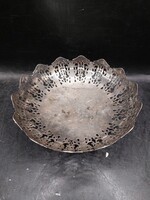 Asztalközép kináló alpakkából, 17 cm-es átmérővel. 4181b