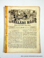 1863 július 26  /  Családi Kör   /  ANTIK, RÉGI EREDETI ÚJSÁG RITKASÁG! Szs.:  10687