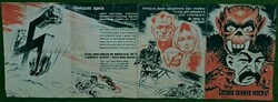 II. világháborús szovjetellenes náci propaganda szórólap / Original WW II Nazi anti-Soviet propagand